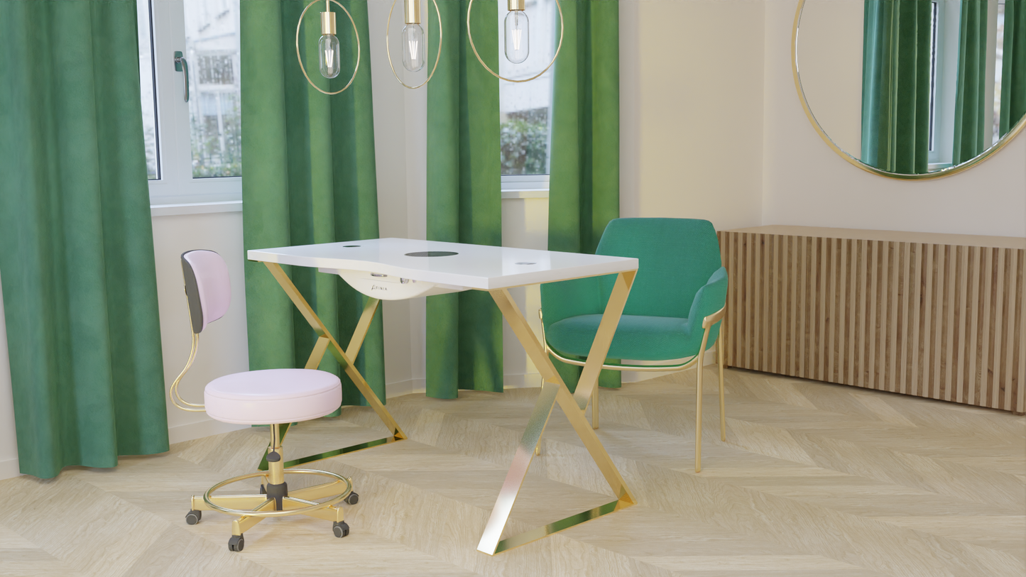 Työpöytä AFINIA Art Deco X Gold