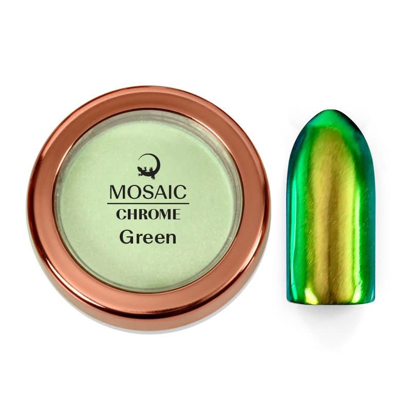 Pressed chrome Green