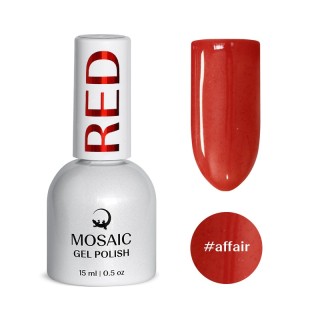 Mosaic gel polish RED #affair