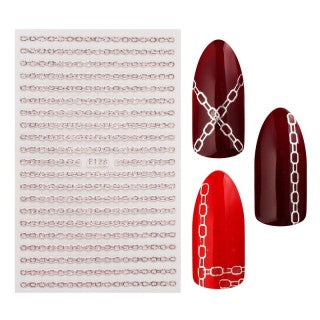 Nail art tarra F138 Silver