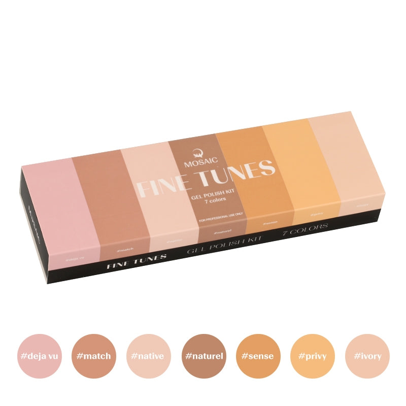 Mosaic gel polish kit Fine tunes