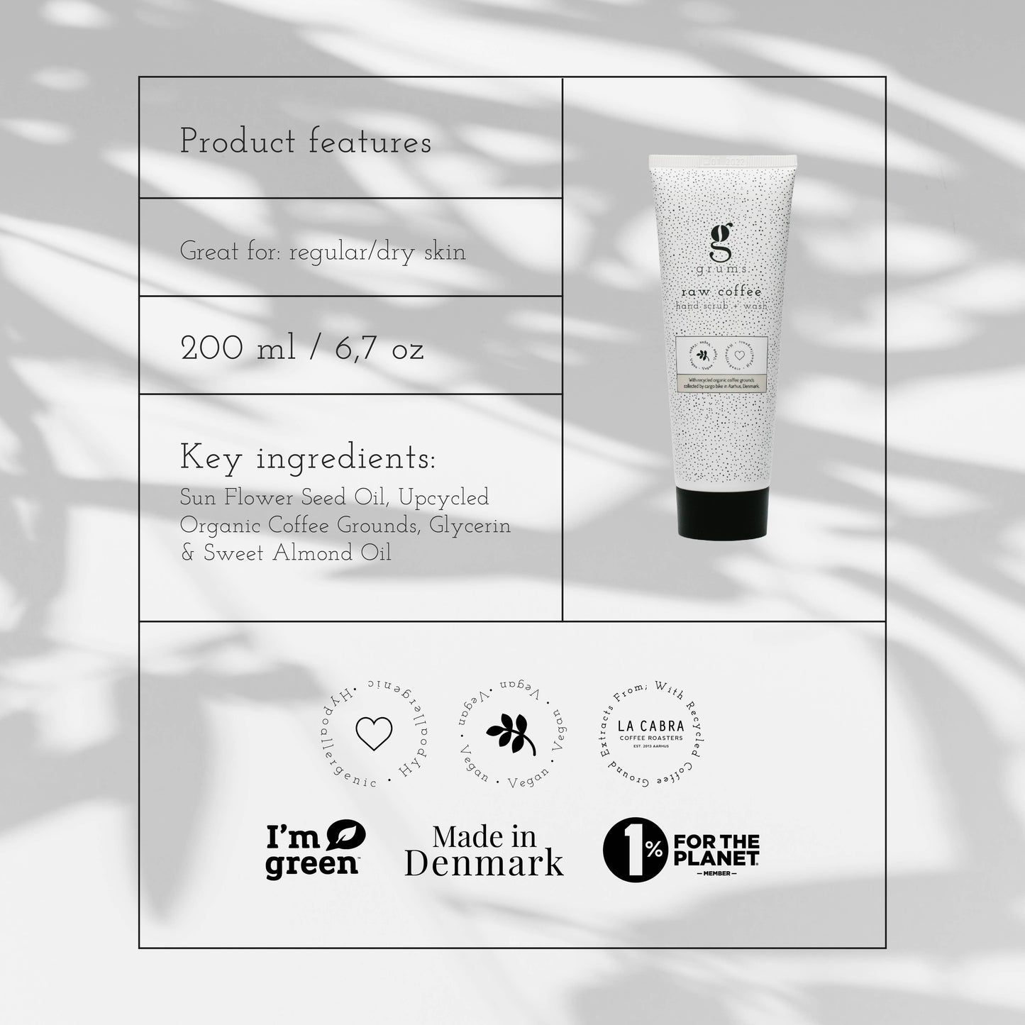 Raw Coffee Hand Scrub 120 ml