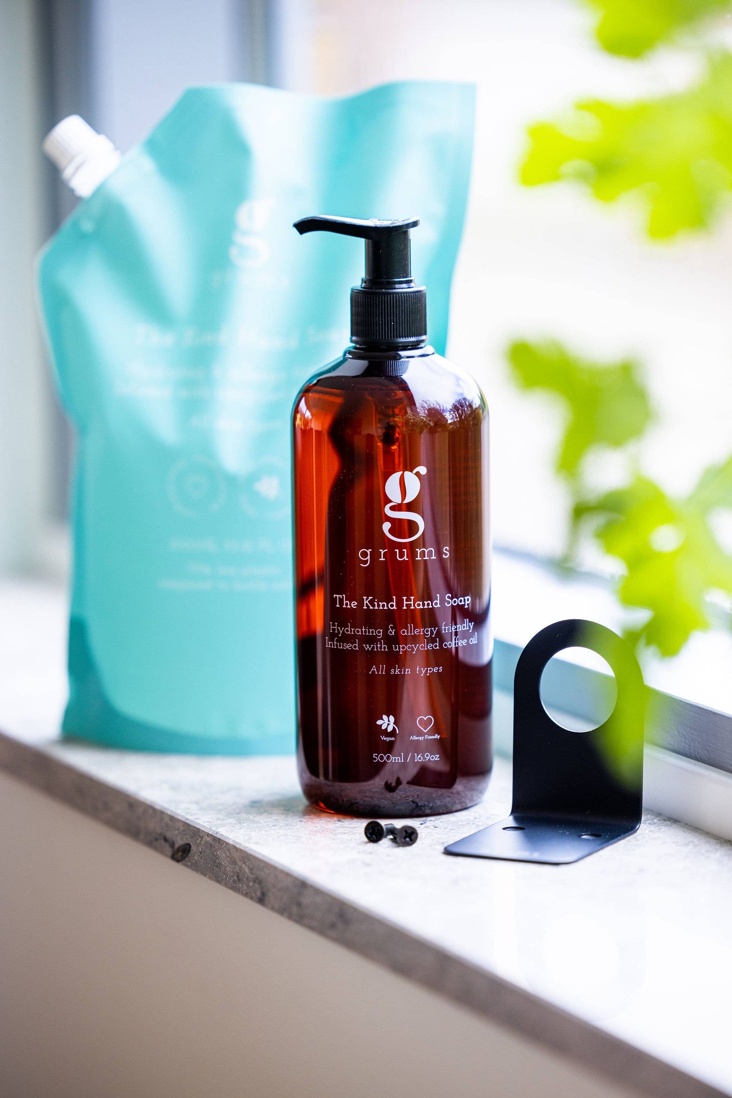 The Kind Hand Soap wall mount