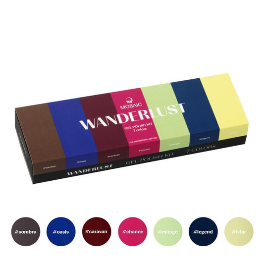 Mosaic gel polish kit Wanderlust
