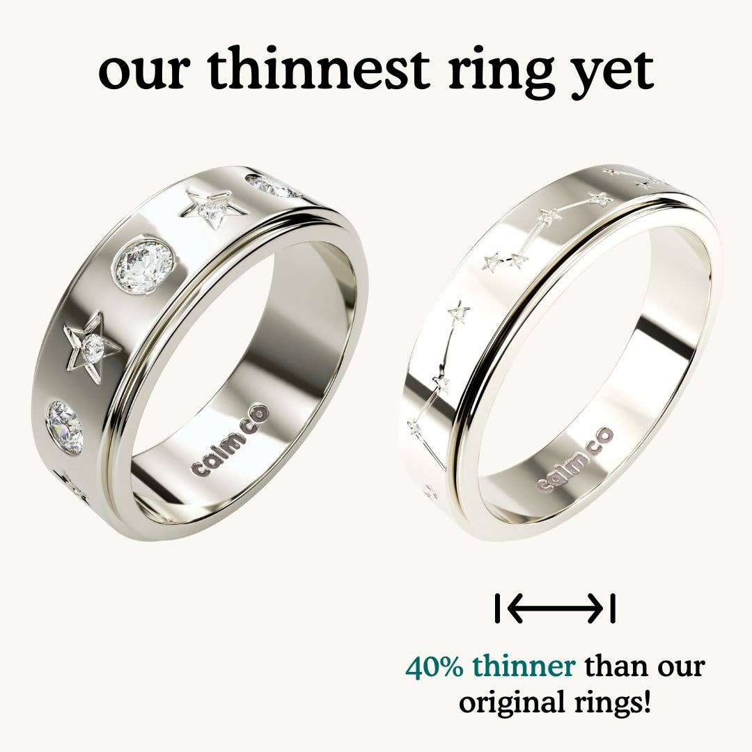 Calm Gold Constellation Crystal stressisormus