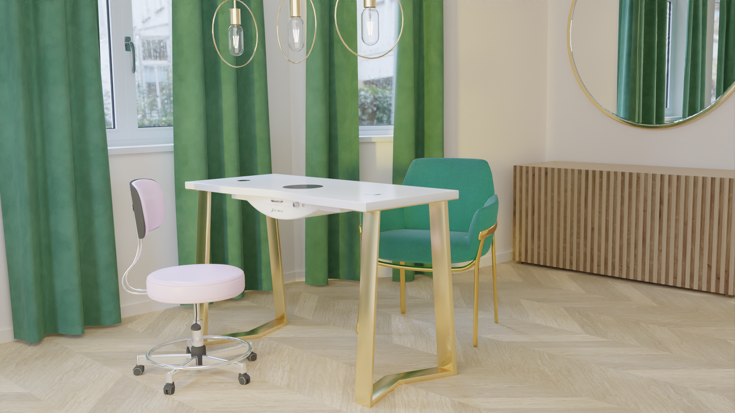 Työpöytä AFINIA Art Deco W Gold