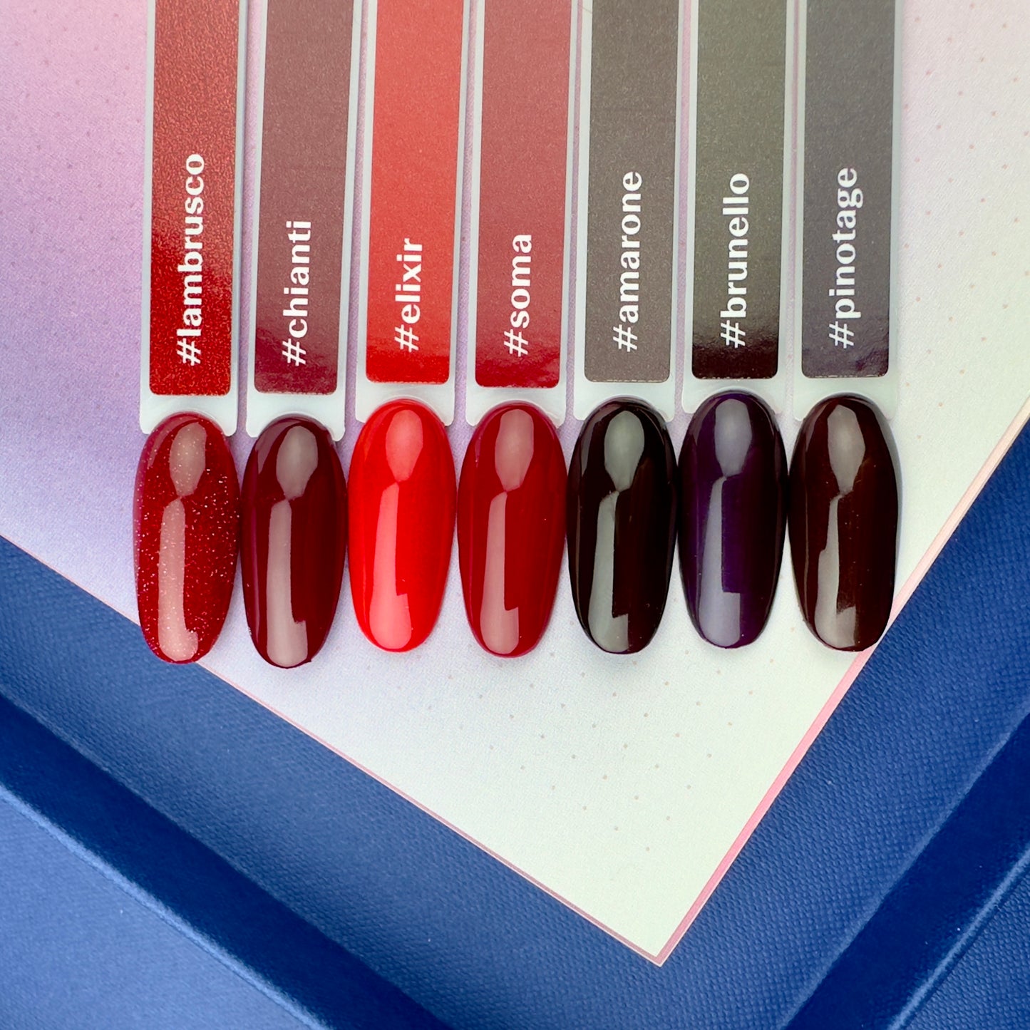 Mosaic gel polish kit Wine bar