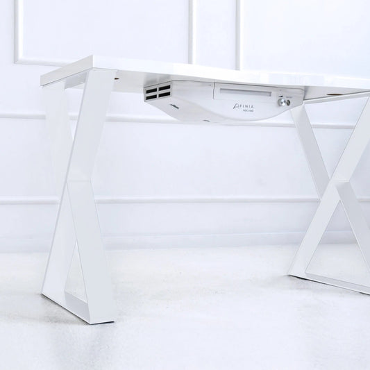 Työpöytä AFINIA Art Deco X White