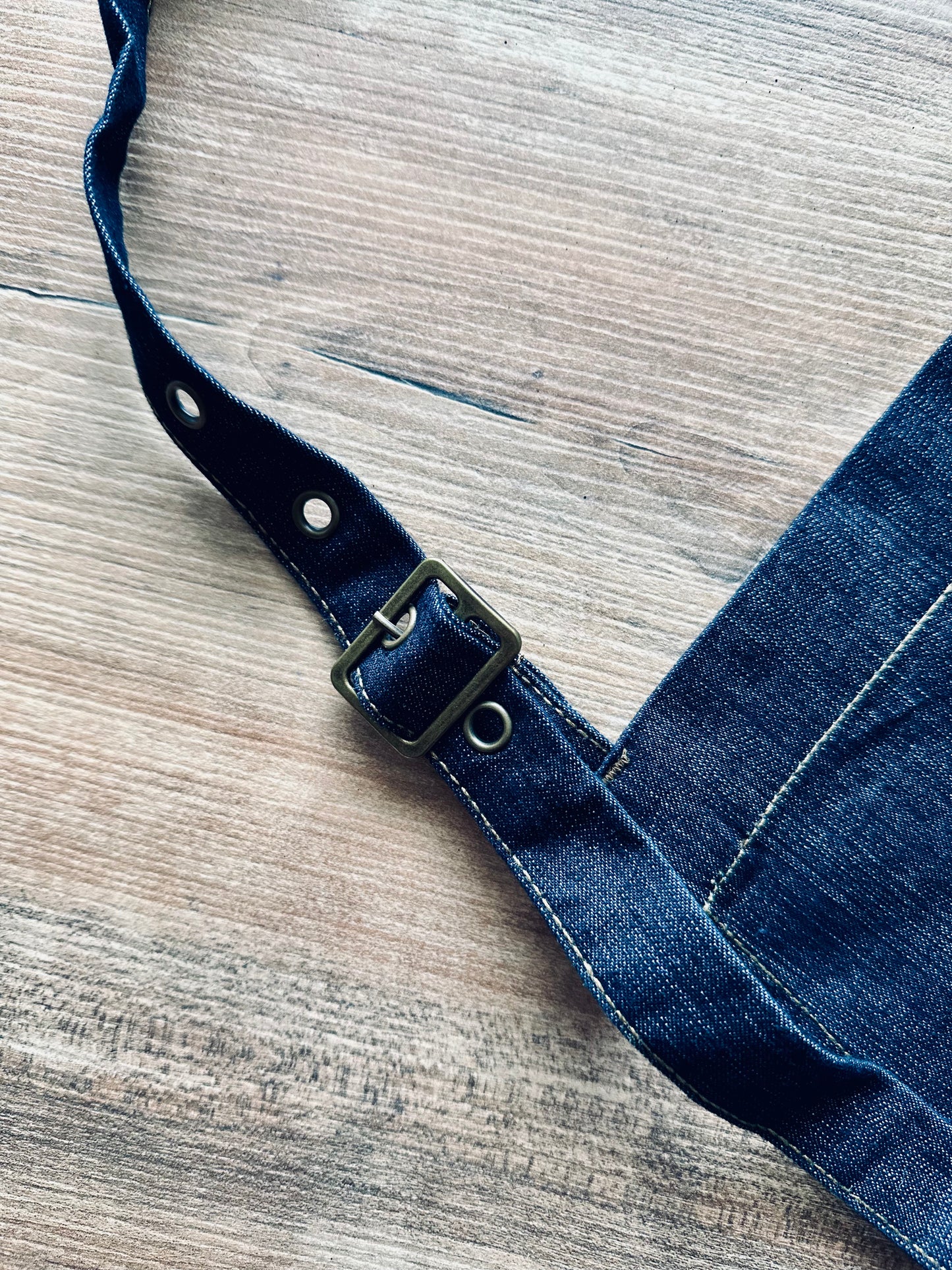 Mosaic denim-esiliina