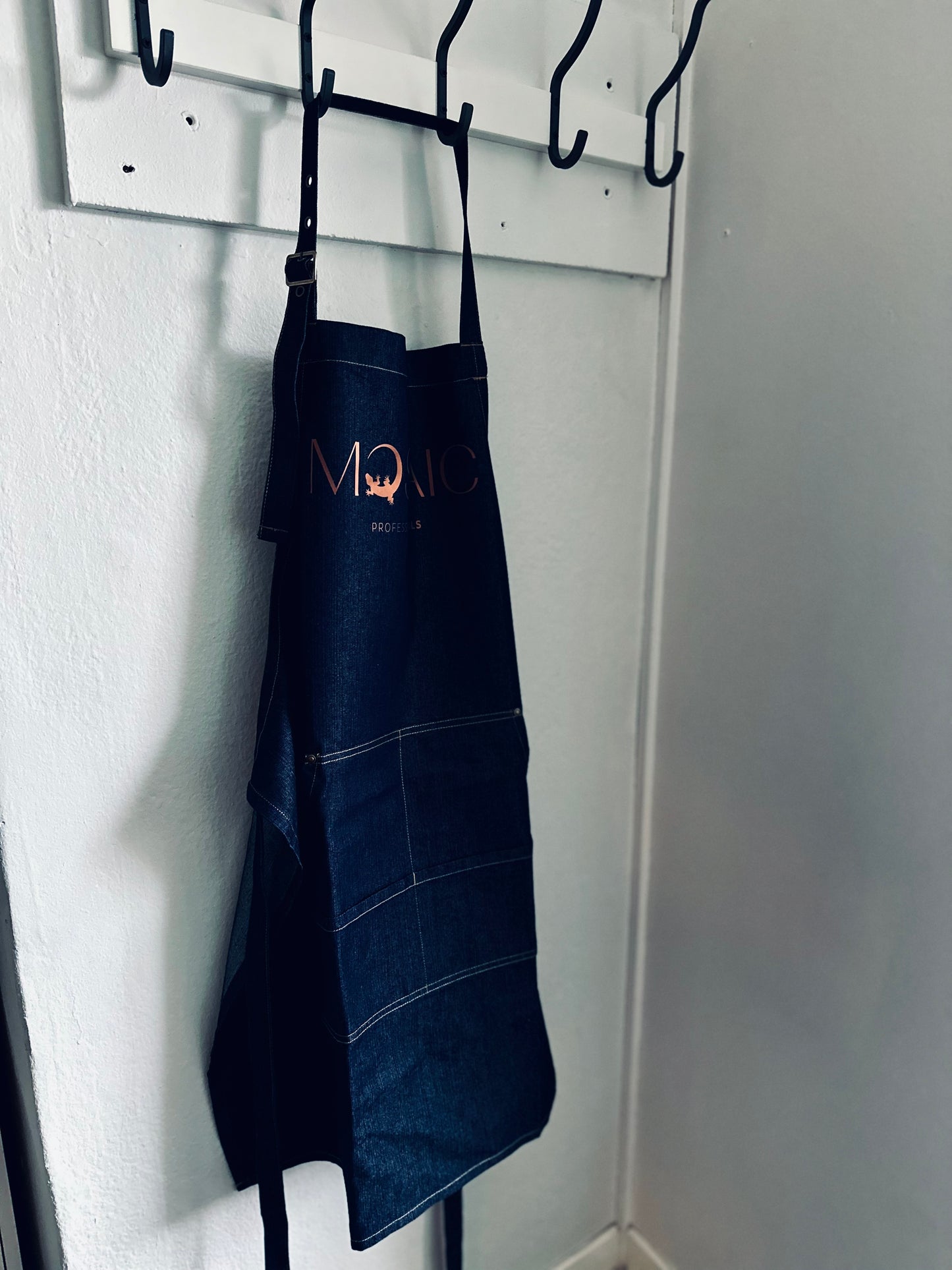 Mosaic denim-esiliina