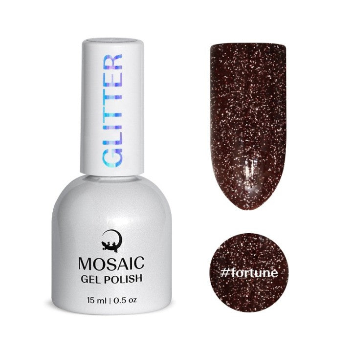 Mosaic gel polish GLITTER #fortune