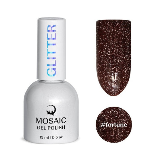 Mosaic gel polish GLITTER #fortune