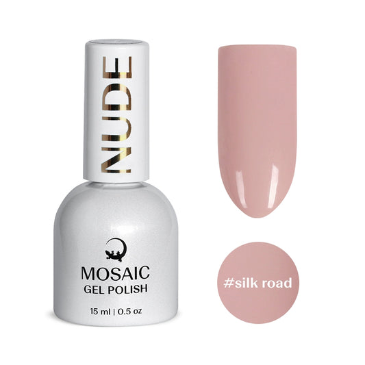 Mosaic gel polish NUDE #silk road