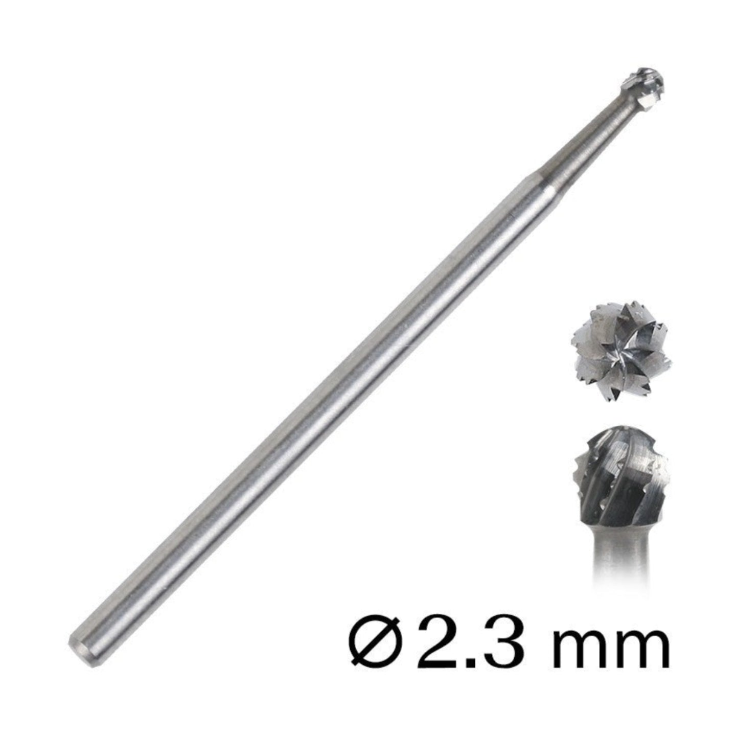 Round milling bit 23