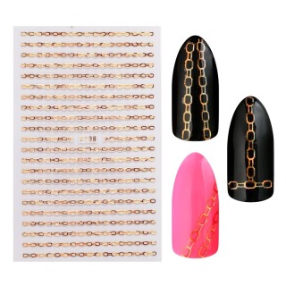 Nail art tarra F138 Gold