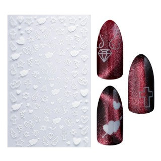 Nail art tarra F334 White