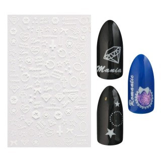 Nail art tarra F336 White