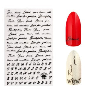 Nail art tarra R186 Black