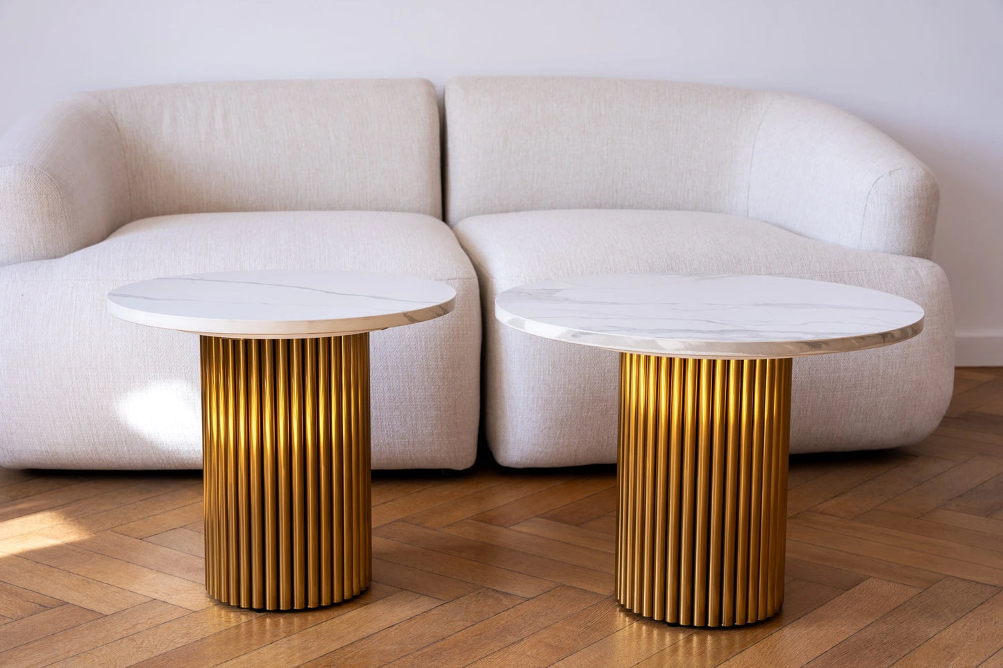 Kahvipöytä Afinia Shell Gold