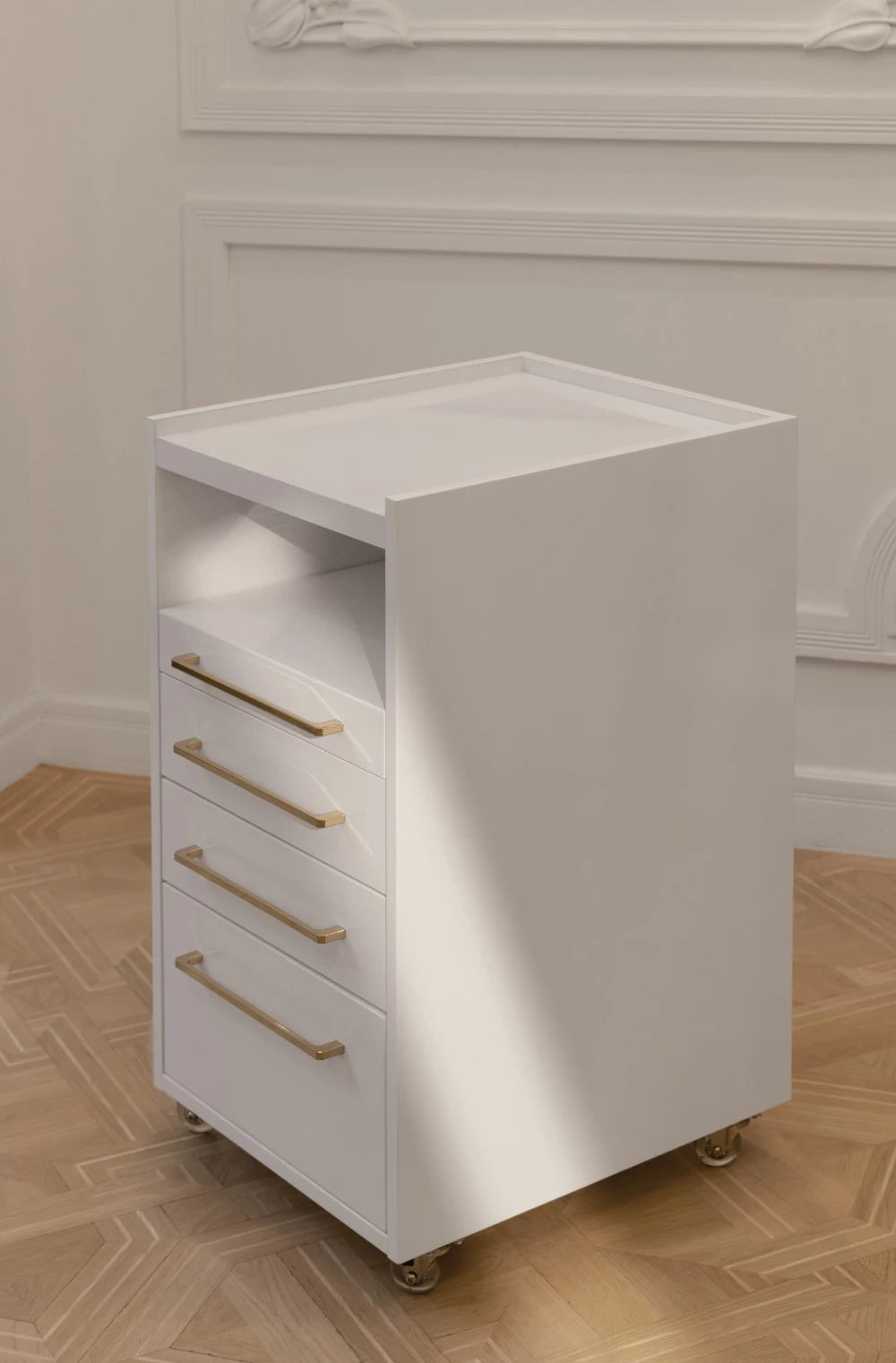 Siirrettävä jankahoitolaatikosto AFINIA