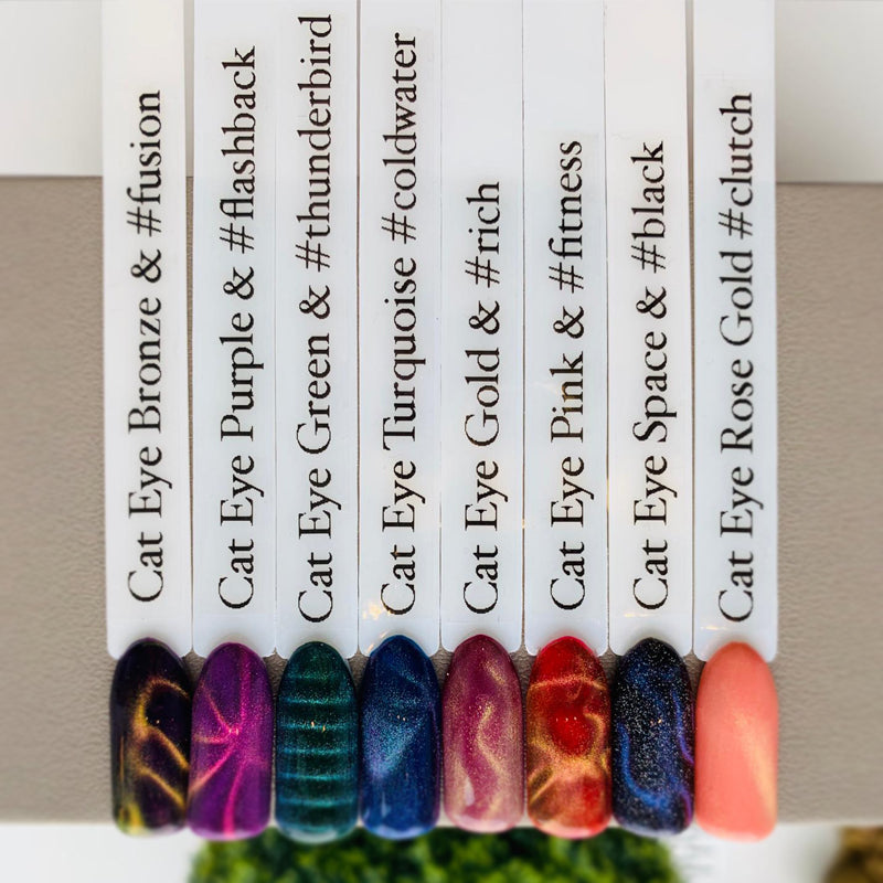 Mosaic gel polish CAT EYE Pink