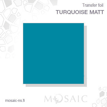 Pigment foil Turquoise matte