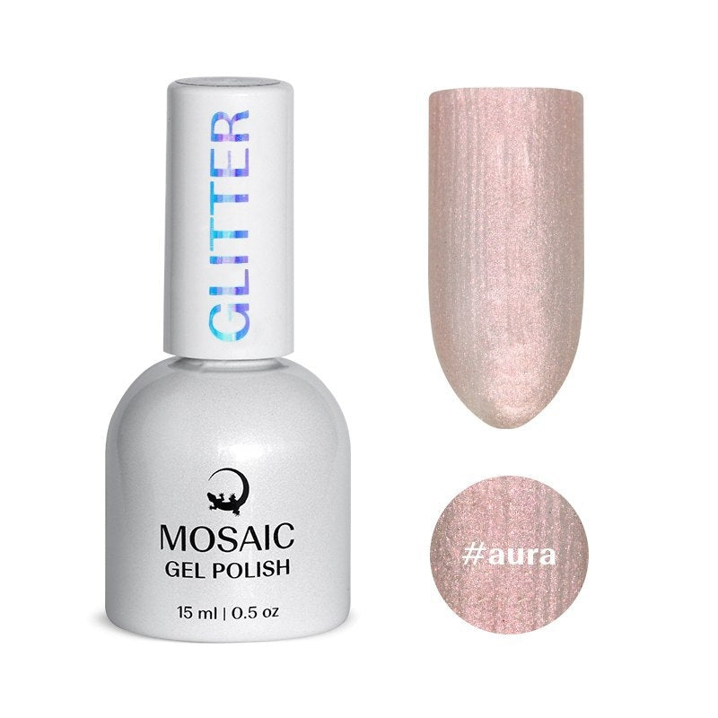 Mosaic gel polish GLITTER #aura