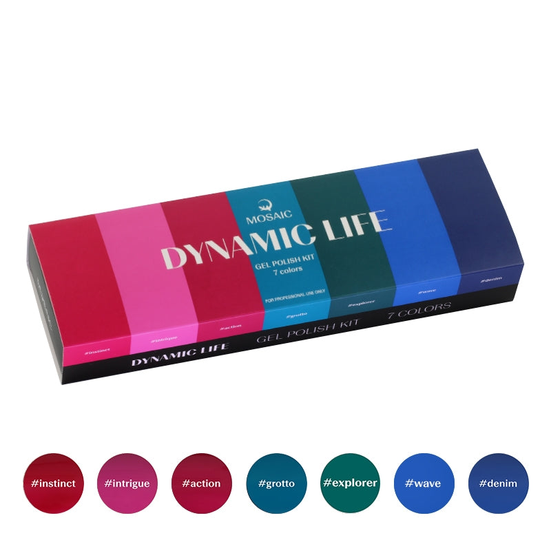 Mosaic gel polish kit Dynamic Life