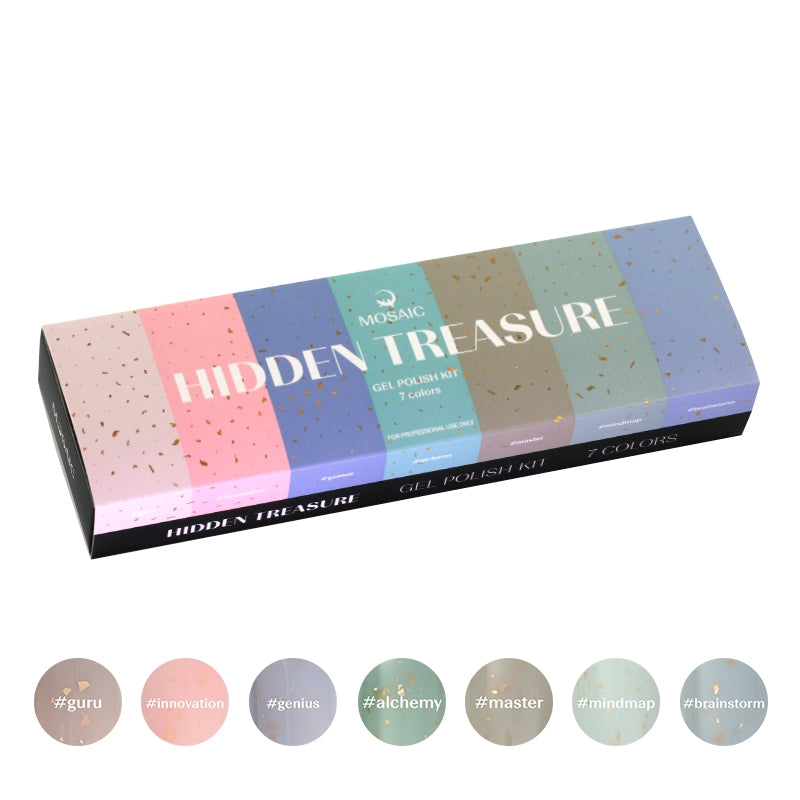 Mosaic gel polish kit Hidden Treasure