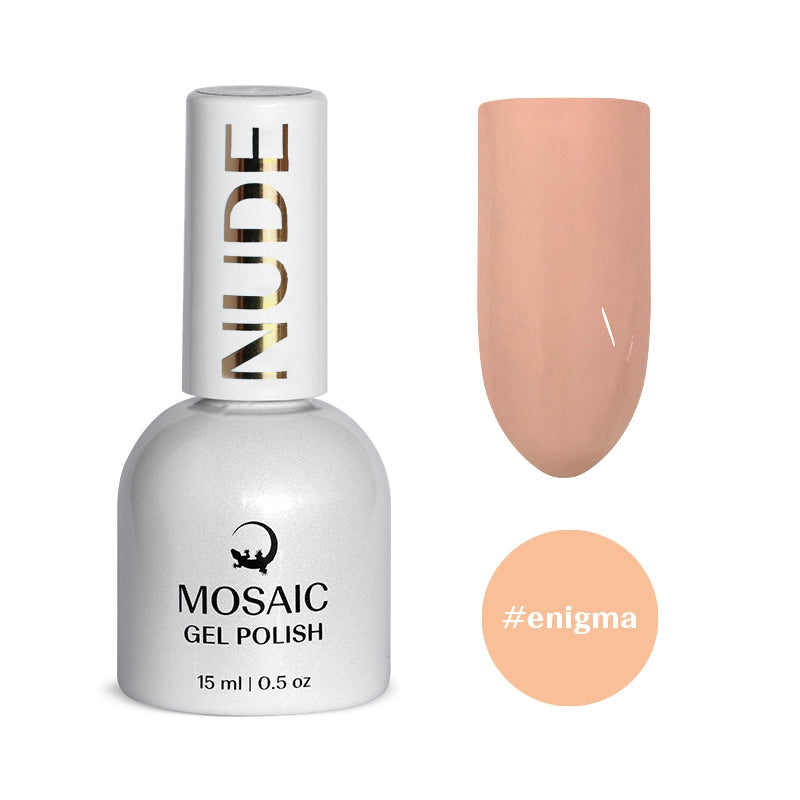 Mosaic gel polish NUDE #enigma