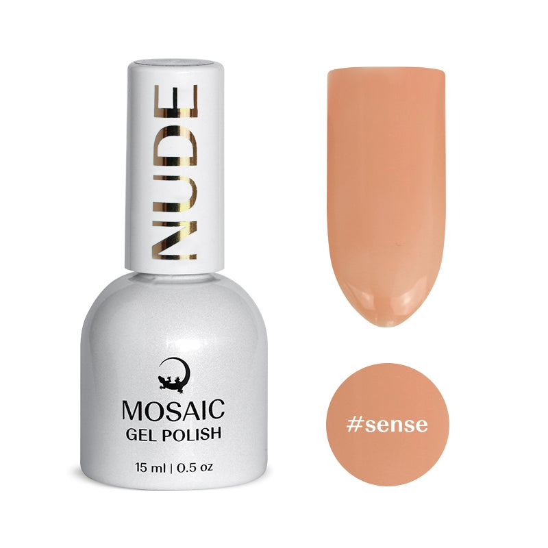 Mosaic gel polish NUDE #sense