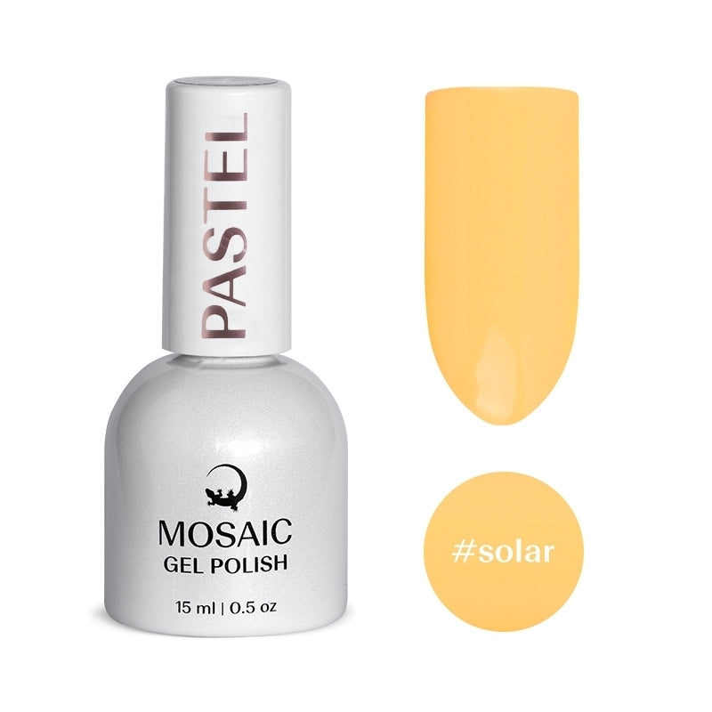 Mosaic gel polish PASTEL #solar