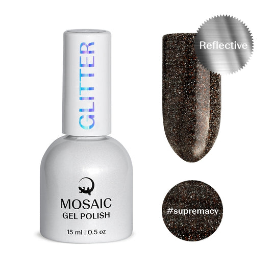 Mosaic gel polish GLITTER #supremacy